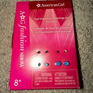American Girl Doll Earrings Cool Expressions